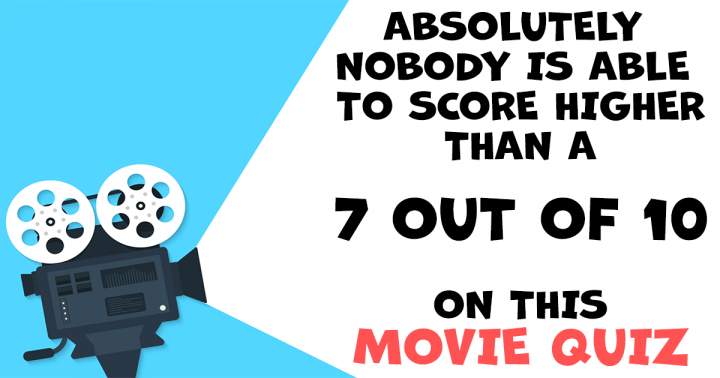 Provide an alternative way to phrase this sentence: 'Movie Quiz.'