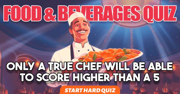 Food Quiz that tests your skills