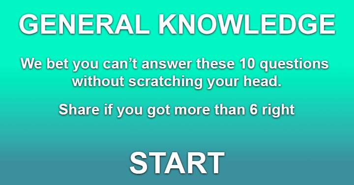 Quiz on General Knowledge