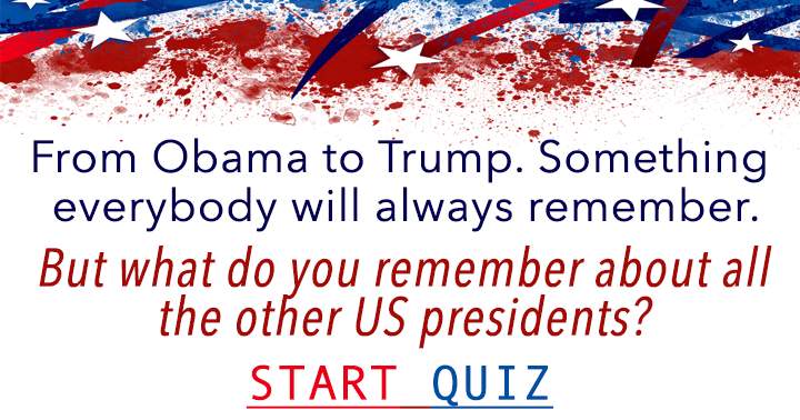 Quiz of the Presidents.