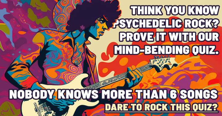 Banner for Who was the artist behind these psychedelic rock songs?