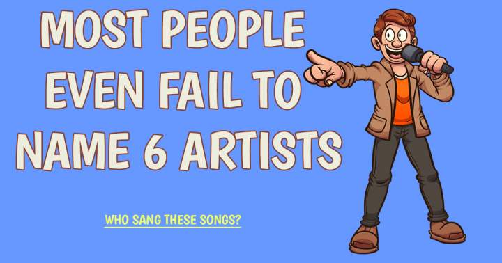 Banner for 'Which artist performed these songs?'