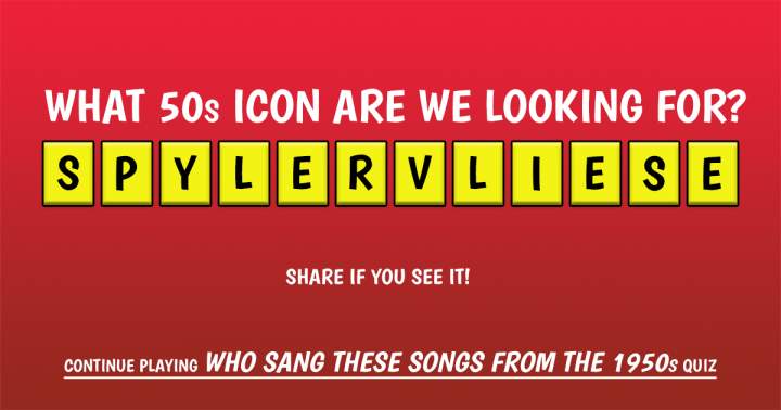 Banner for Find out the vocalists behind these songs from the 1950s.