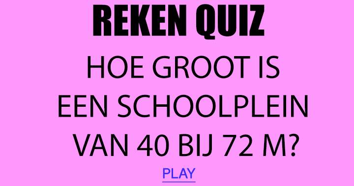 De Reken Quiz