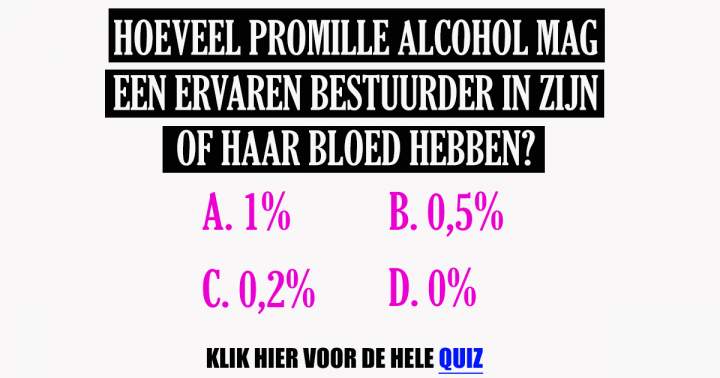 10 vragen over alcohol