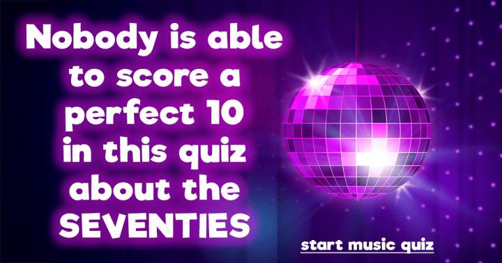 Music Quiz from the Seventies