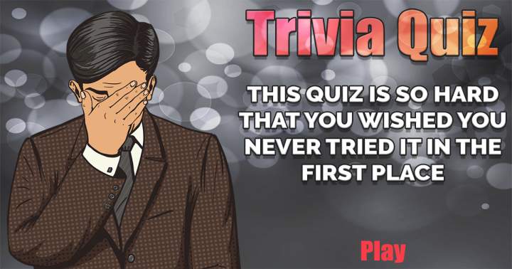 HARD Trivia Quiz