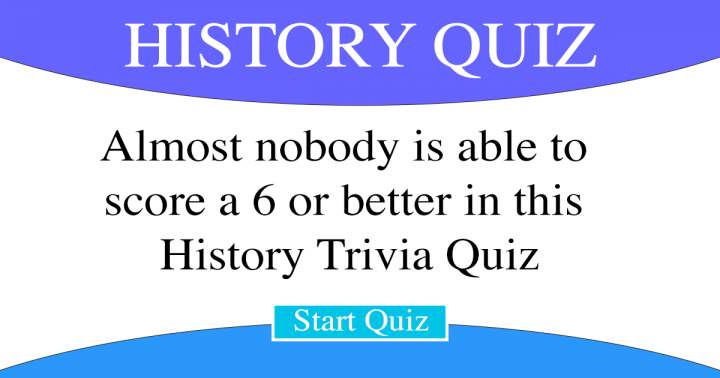 Quiz on History.