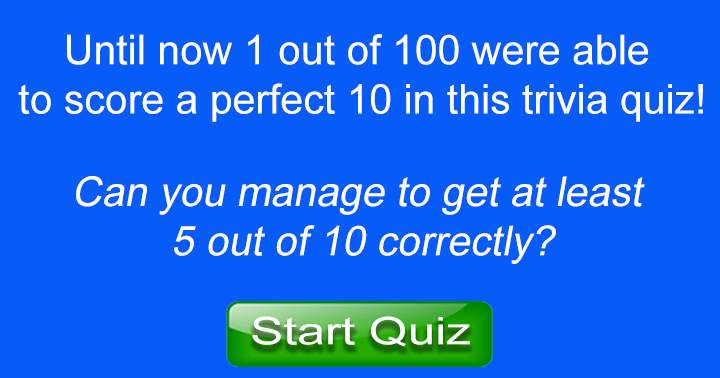 A General Knowledge Quiz