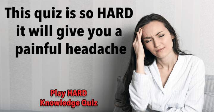 Challenging Knowledge Quiz