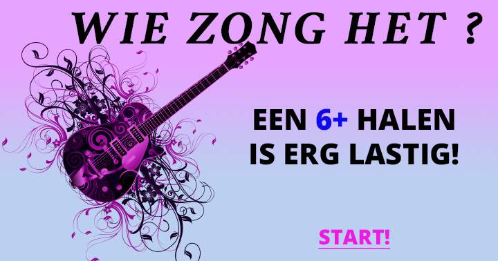 Banner for Weet Jij Wie Het Zong? 	