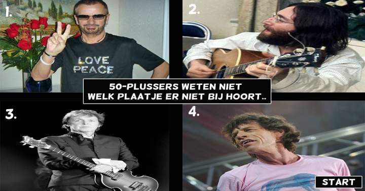 Banner for 50-plussers schijnen moeite met deze quiz te hebben..