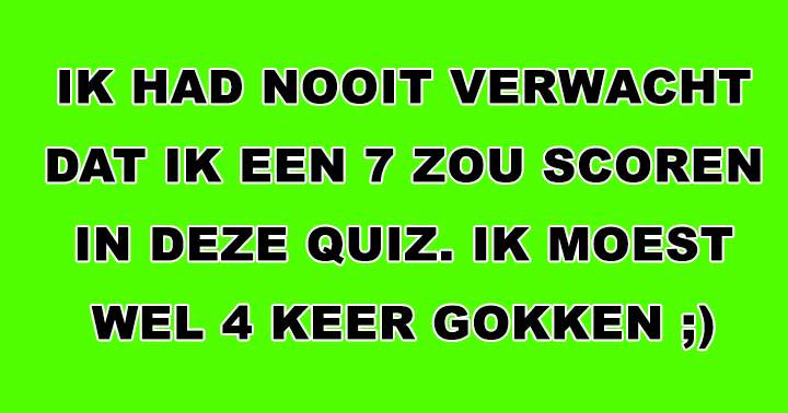 Speel Deze Algemene Kennisquiz Zonder Te Gokken!