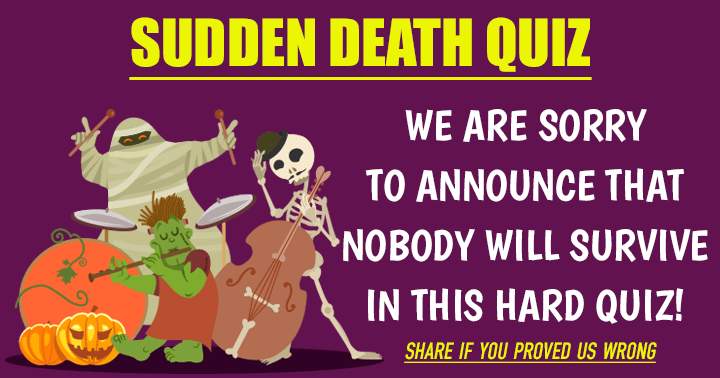 Who Sang These Songs - Sudden Death Style!