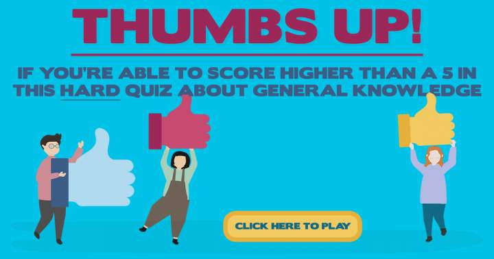 General Knowledge Quiz that tests your limits