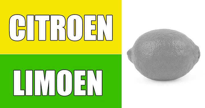 Herken jij deze 10 producten zonder hun kleuren?