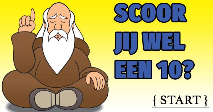 Banner for Zelfs die slimme vent van vroeger haalt geen 10!