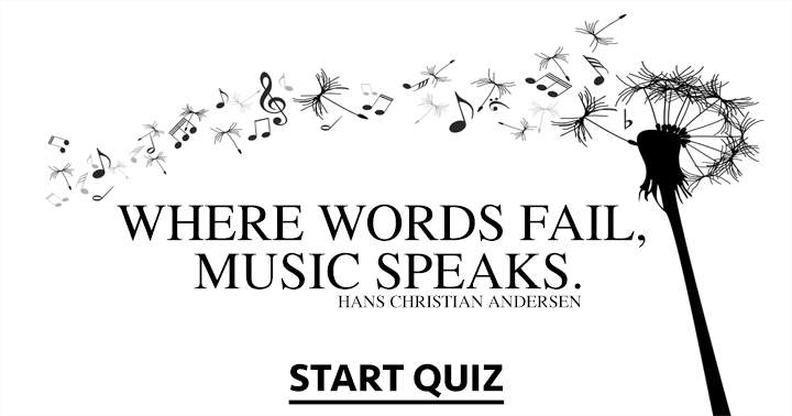 This quiz is perfect for music enthusiasts!