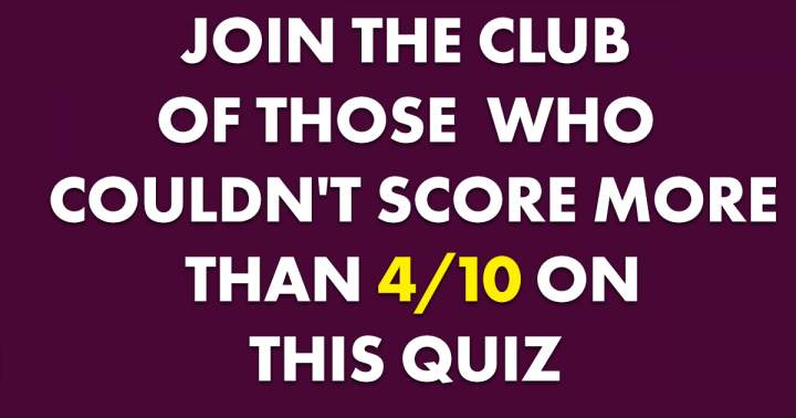 Quiz of Trivia