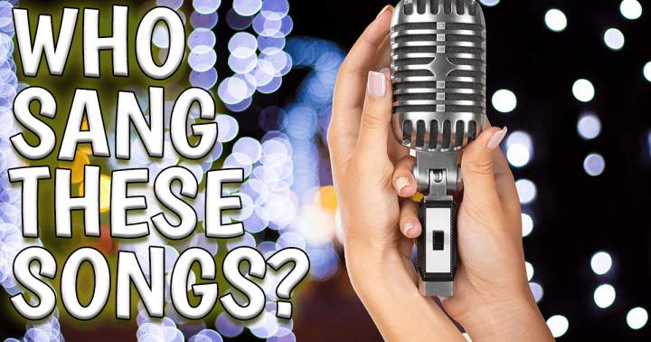 Banner for Identify the singers of these songs.
