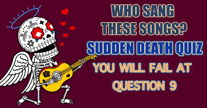 Banner for Who is the singer of Sudden Death Quiz?