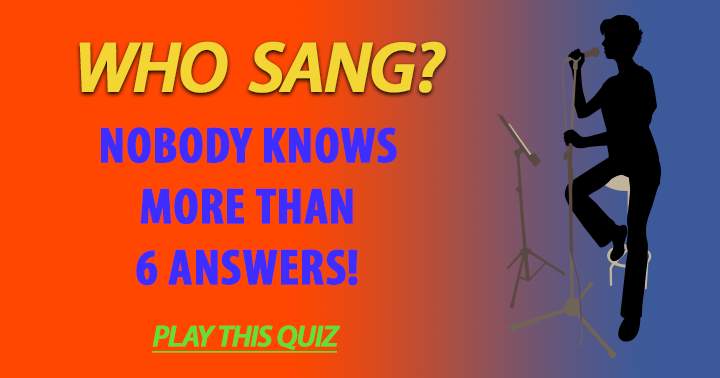 Banner for Which singer performed these songs?
