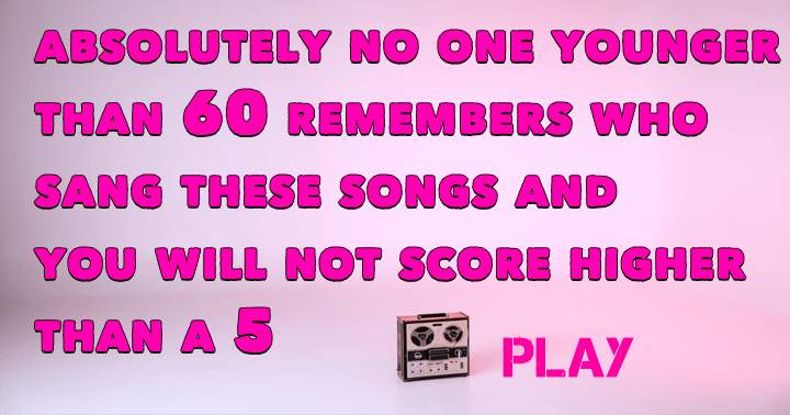 Banner for Would you be able to recognize the vocalists of these songs from the 1960s?