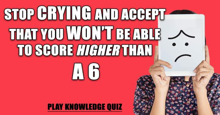 Prepare to shed tears during this Quiz.