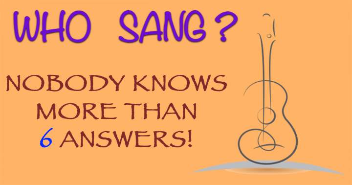 Banner for Can you identify the singers of these songs?