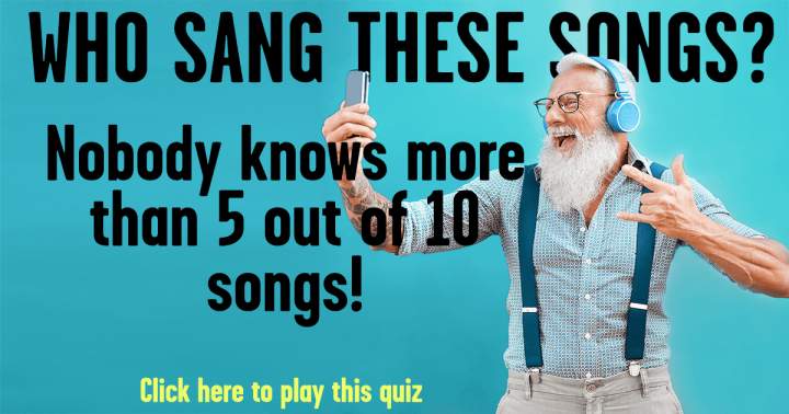 Banner for Can you tell me who performed these songs?