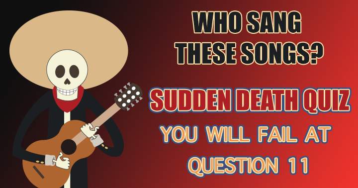 Banner for Can you identify the singers of these well-known songs?