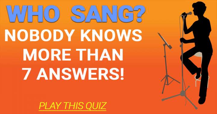 Banner for Can you identify the singer of these songs?
