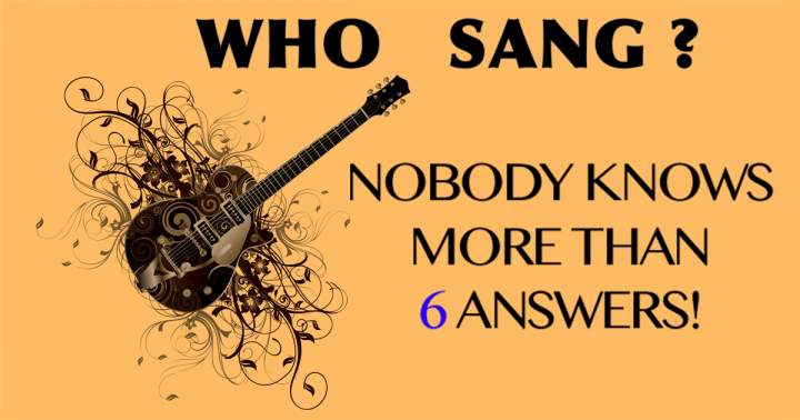 Banner for Could you recognize the singer of these songs?