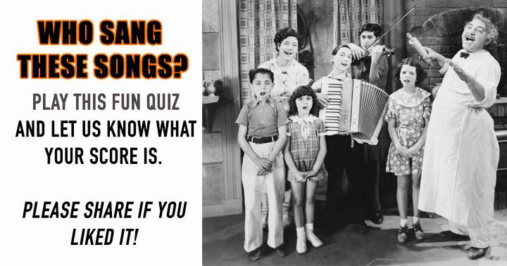 Banner for Could you inform me of the singers of these songs?