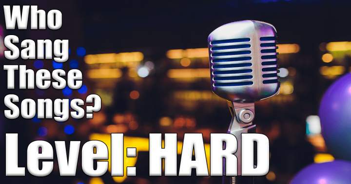 Banner for Can you tell me the singer of these songs?