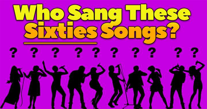 Which artist performed these songs from the 1960s?