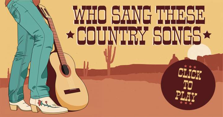 Can you identify the singers on these country music tracks?