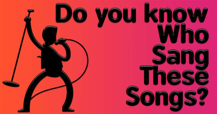 Banner for Can you identify the singer of these songs?
