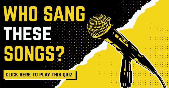 Banner for Do you know who the singer of these songs is?