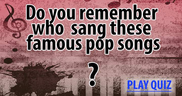 Banner for Do you know who sings these songs?