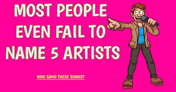 Banner for Can you tell me the artist who performed these songs?