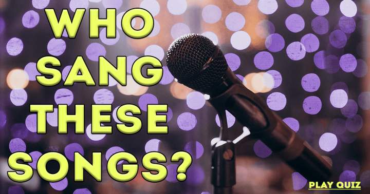 Banner for Can you tell me which artist performed these songs?