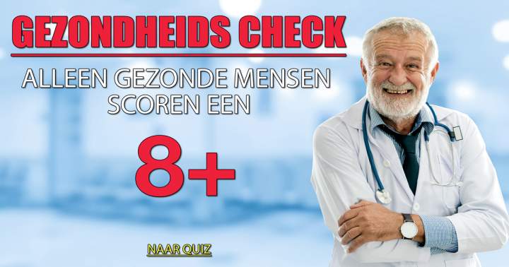 Banner for Gezondheidscheck