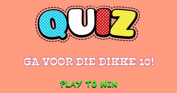 Banner for Speel Deze Leuke Quiz!