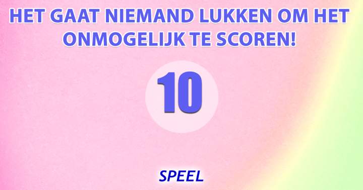 Banner for Maak Jij Het Onmogelijke Mogelijk?!