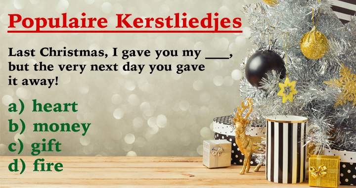 Banner for Deze 10 populaire Kerstliedjes missen een woord!