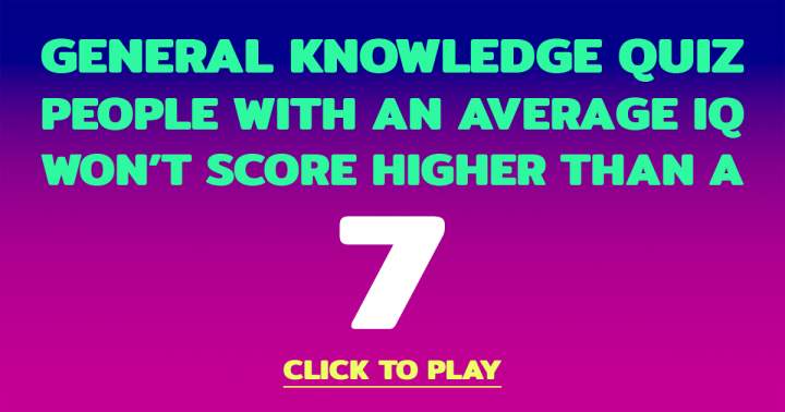 Try this Knowledge Quiz Today!