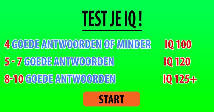 Banner for Test je iq in deze quiz!