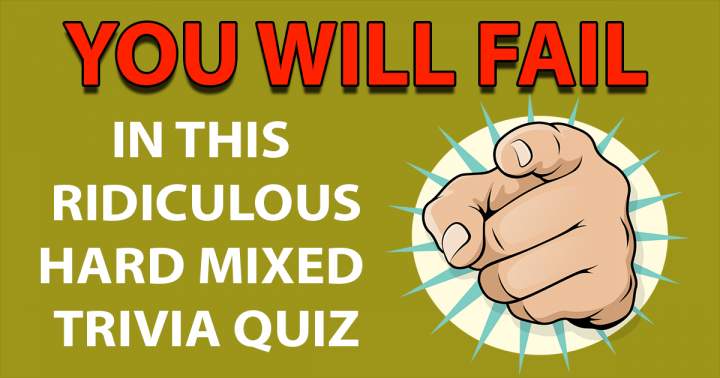 Banner for Ridiculous hard trivia quiz