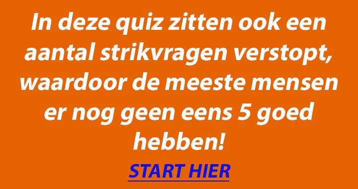 Banner for Algemene kennis quiz